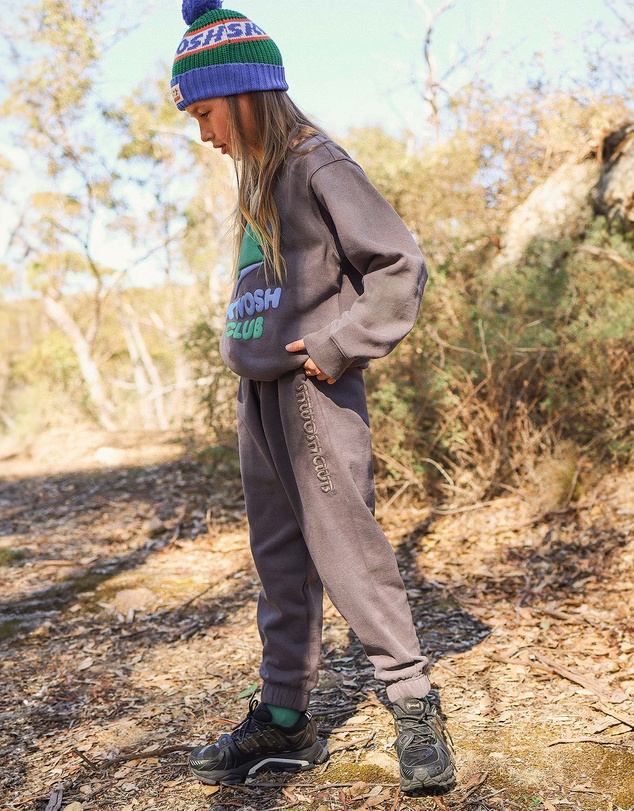 Skwosh - Kids Track Pant in Carbon