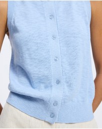 White By FTL - Kyra Knit Top