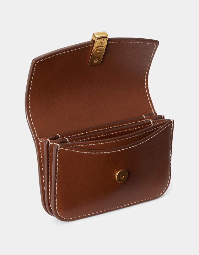 Polo Ralph Lauren - Polo ID Leather Fold-Over Card Case - The ICONIC Exclusive
