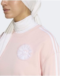 adidas Originals - ADIDAS ORIGINALS LACE BRANDING CREW Sweatshirt Womens