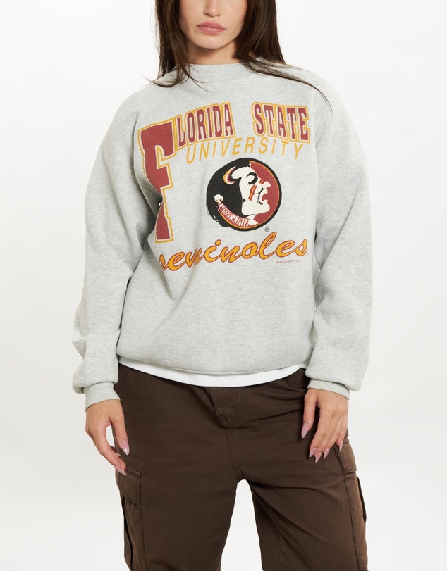 Vintage by The Real Deal - Pre Loved - 90s NCAA Florida State Seminoles Sweatshirt