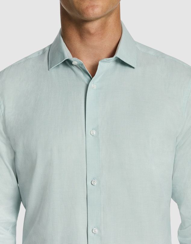 yd. - Clover Slim Fit Dress Shirt