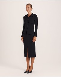SABA - Coco Wool Long Sleeve Cardigan