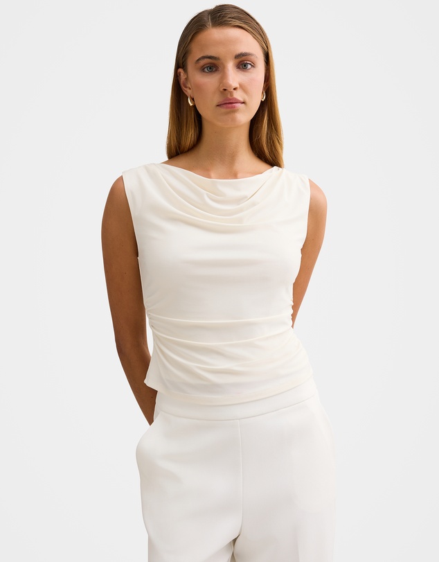 Forever New - Ada Drape Cowl Neck Back Top