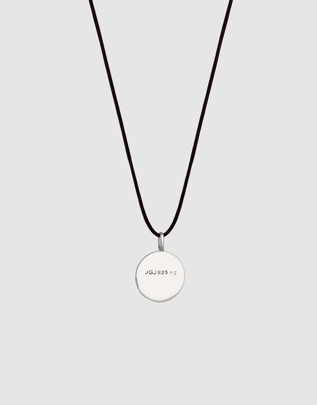 Kuzzoi - ICONIC EXCLUSIVE - Nylon Necklace with Silver Tag Pendant