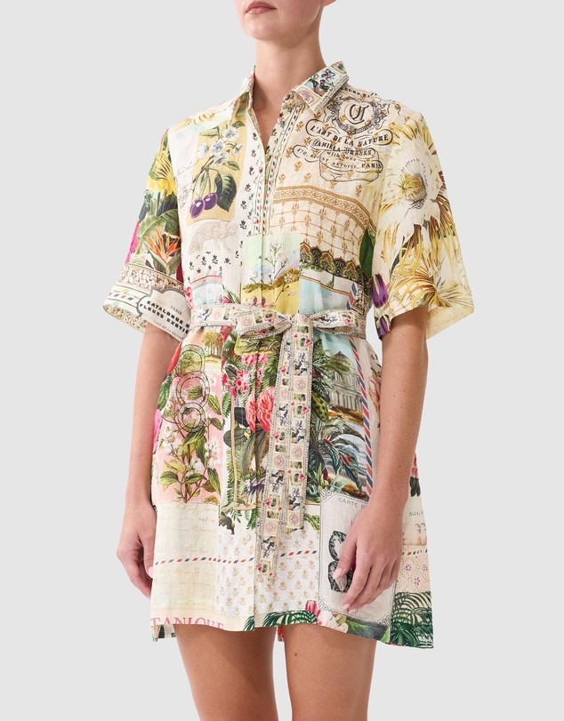 Camilla - Short Shirt Dress