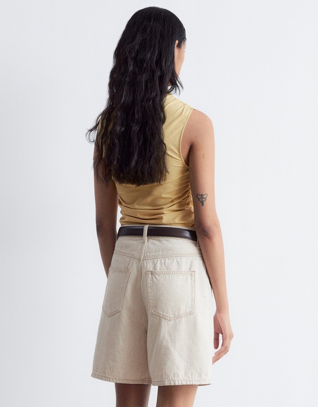 & Other Stories - Sleeveless Mock-Neck Top