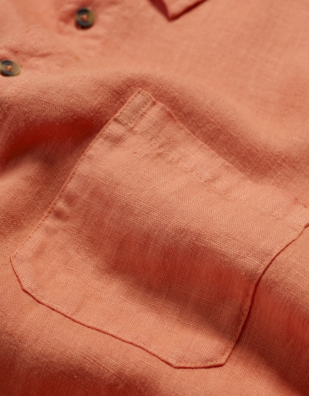 Seasalt - Seasalt Cornwall Orange Curator Shirt