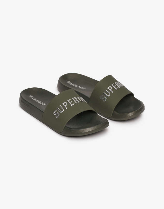Superdry - Luxe Logo Pool Slide