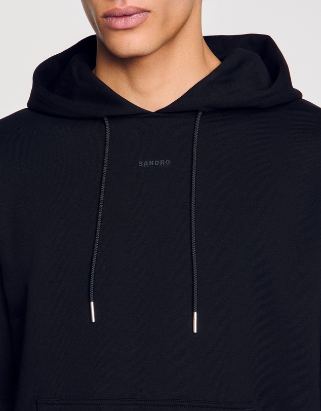 Sandro - Rubber Sandro Hoodie Sweatshirt