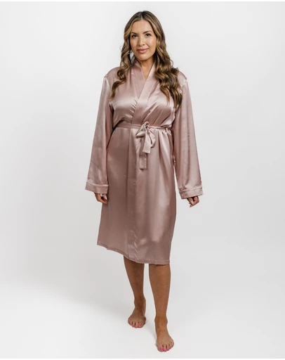 SILK MAGNOLIA - Silk Robe