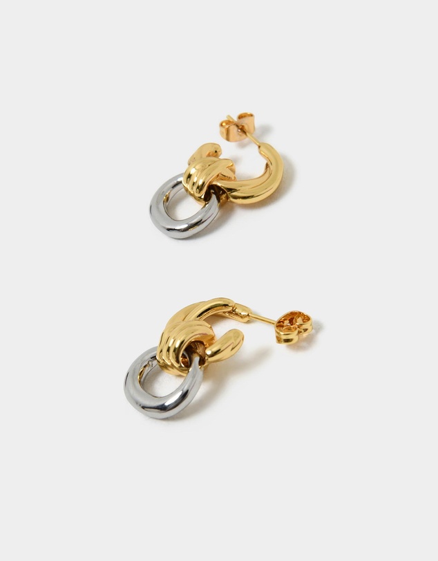 Forcast - Samra Two Tone Earrings