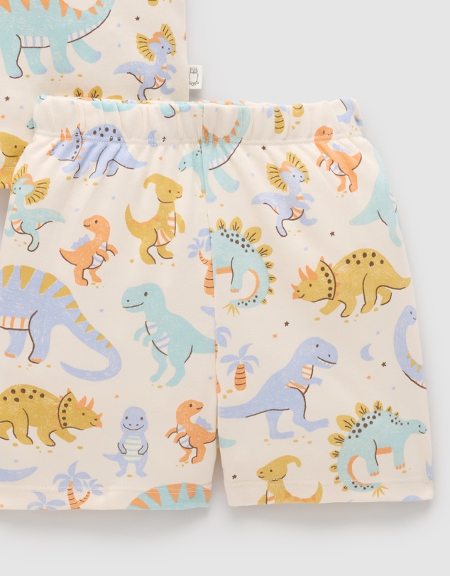 Purebaby - Short PJ Set-Kids-Babies