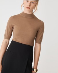 Forcast - Ellen Wool Short Sleeve Knit