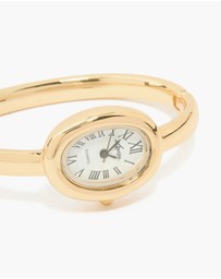 Lovisa - Gold Oval Bangle Watch
