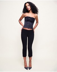 Guizio - Straight Leg Capri Pants