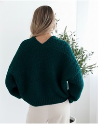 Esther & Co - Dorine Cardigan - Teal