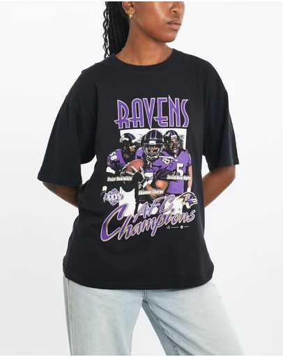 Vintage by The Real Deal - Pre Loved - Vintage NFL Baltimore Ravens Tee