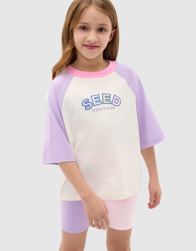 Seed Heritage - Raglan Logo Tee