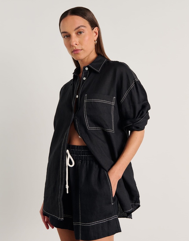 Jag - Gigi Linen Relaxed Shirt