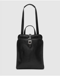 Florence - The Emma Black 3-in-1 Convertible Backpack
