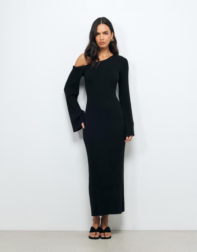 AERE - Tova Organic Cotton Knit Dress