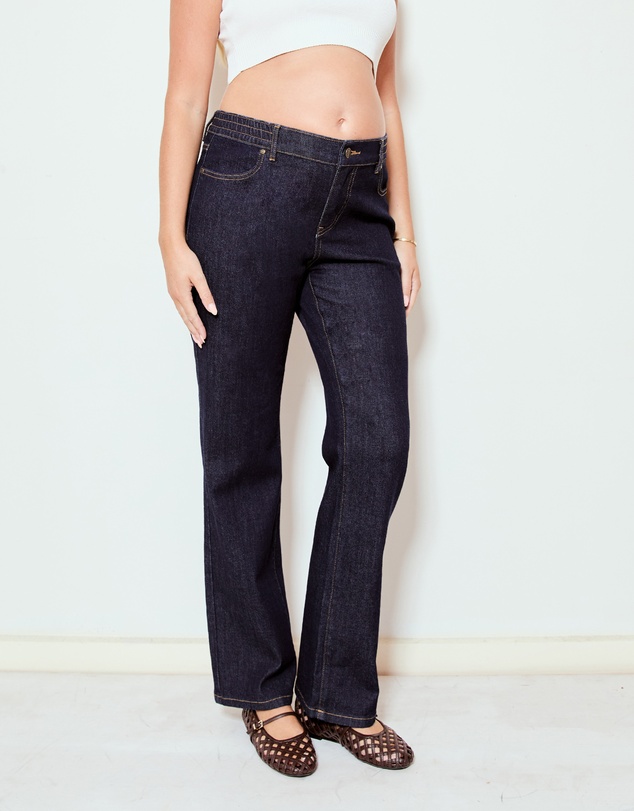 Soon Maternity - High Rise Straight Leg Jeans
