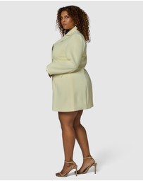 Pink Dusk by Curve Project - Kiss The Girl Tuxedo Dress