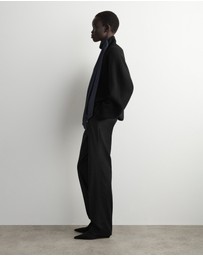 COS - Wool-Flannel Straight-Leg Trousers