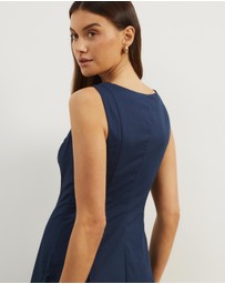 Atmos&Here - Ivy Square Neck Cotton Maxi Dress