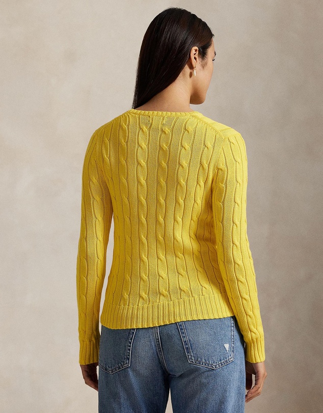 Polo Ralph Lauren - Cable-Knit Cotton Crewneck Sweater