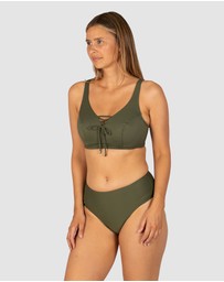 Baku Swimwear - Rococco E/F/G Cup Lace Bikini Bra Top
