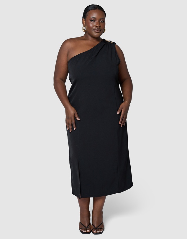 Pink Dusk by Curve Project - Veloura Midi Dress