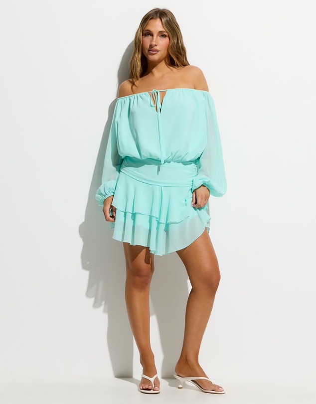 Dazie - Ramona Off Shoulder Mini Dress