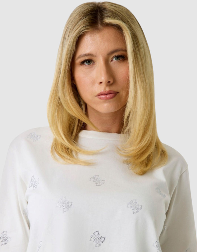 GUESS - Logo Silvy 4G Short Sleeve T-Shirt
