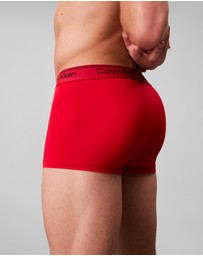 Calvin Klein - Microfibre Stretch 3 Pack Low Rise Trunks