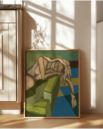 Olive et Oriel - KH Studio - Let You Let Me Down by Karla Hyman Art Print