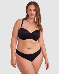 Bras N Things - Body Bliss Full Cup Strapless Bra - Black