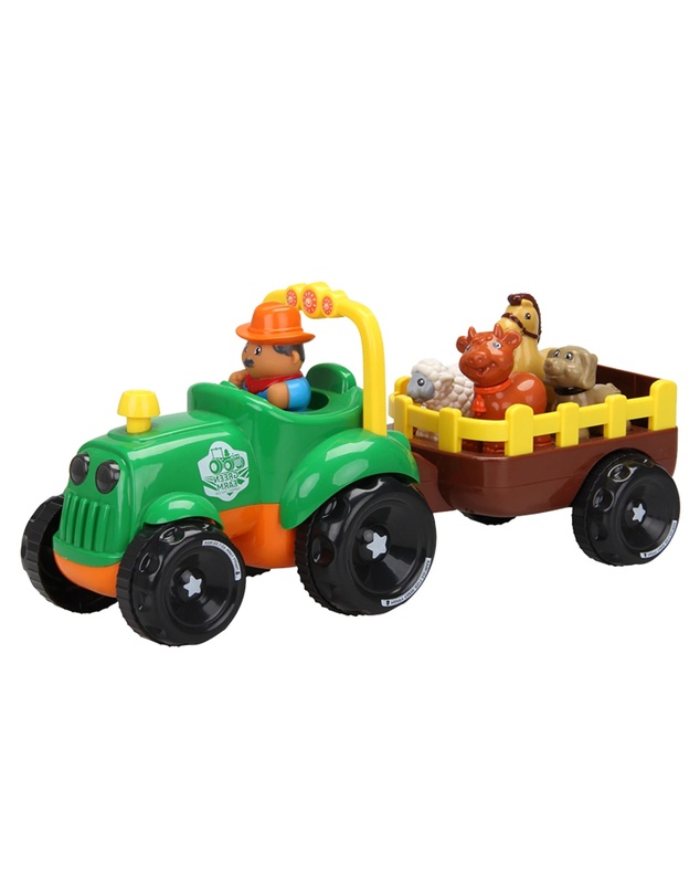 Bright Child - Farm Friends Musical Tractor - Assorted