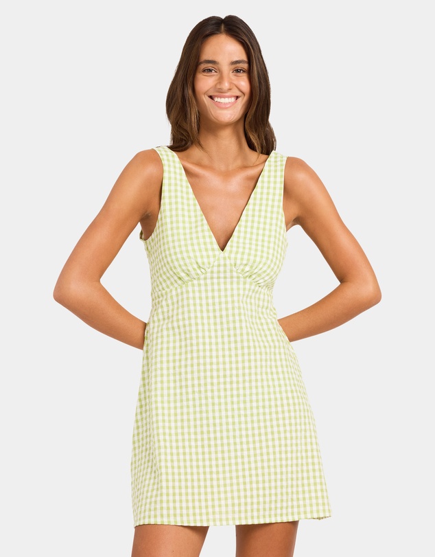 Roxy - Womens Charlie Check Mini Dress