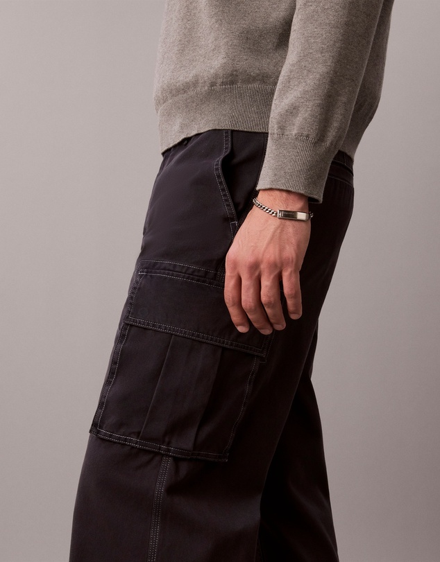 Calvin Klein Jeans - Relaxed Cotton Twill Cargo Trousers