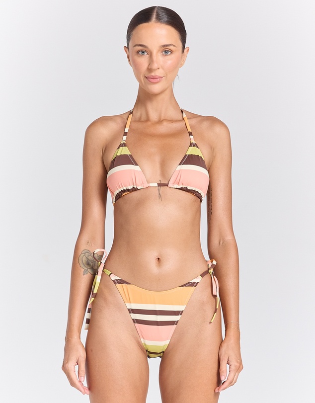 Poolside Paradiso - Mojito Holiday Bikini Top - Sunset