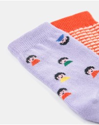 Bobo Choses - 2-Pack Game Pawns All Over Short Socks - Kids