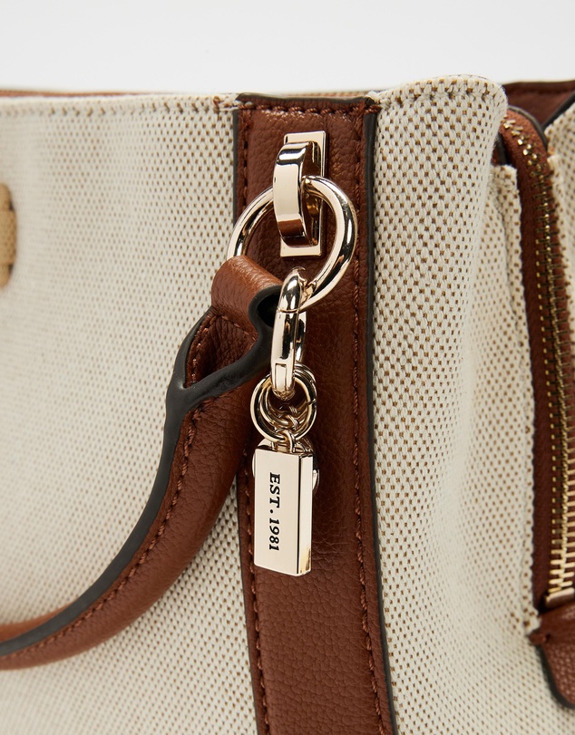 GUESS - Karnilla Girlfriend Satchel Canvas