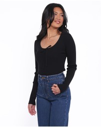 Petal & Pup - Cooper Knit Top - Black