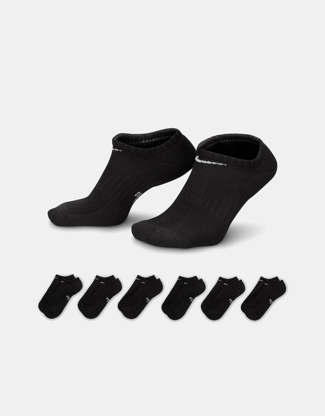 Nike - 6-Pack Cushioned No-Show Socks - Teens