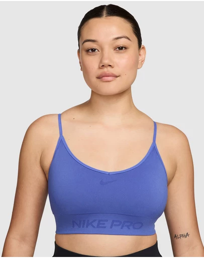 Nike - Pro Seamless Light-Support Padded Sports Bra