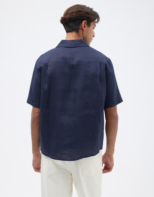AERE - Euro Resort Linen SS Shirt