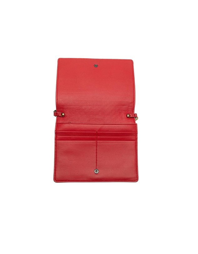 Pre-Loved by Azura Reborn - Pre-Loved Nappa Intrecciato Wallet On Chain