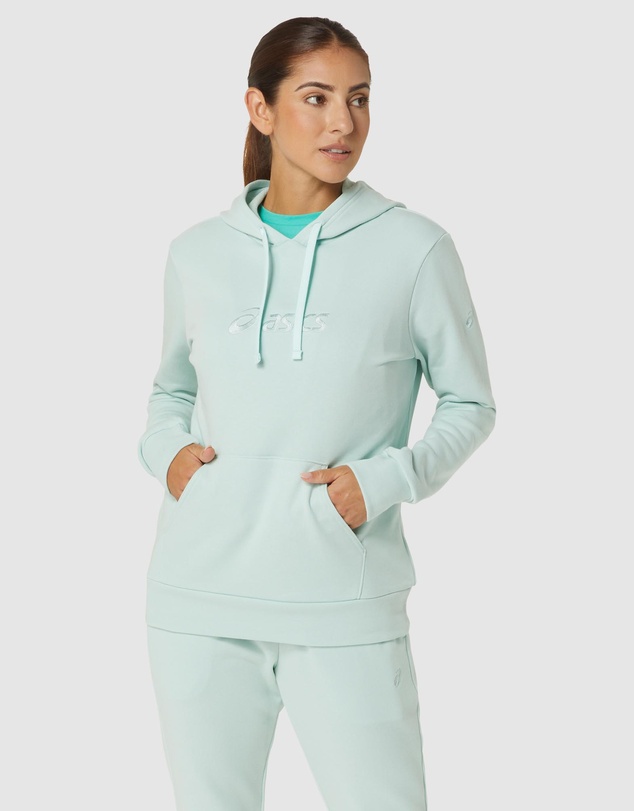 asics french terry hoodie